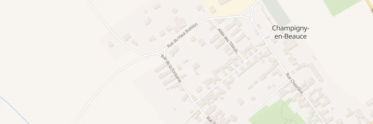 Plan du 23 Rue de la Fontaine à Champigny-en-Beauce