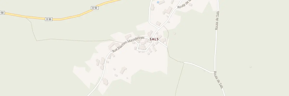 Plan du 5112 Sals à Labastide-du-Vert