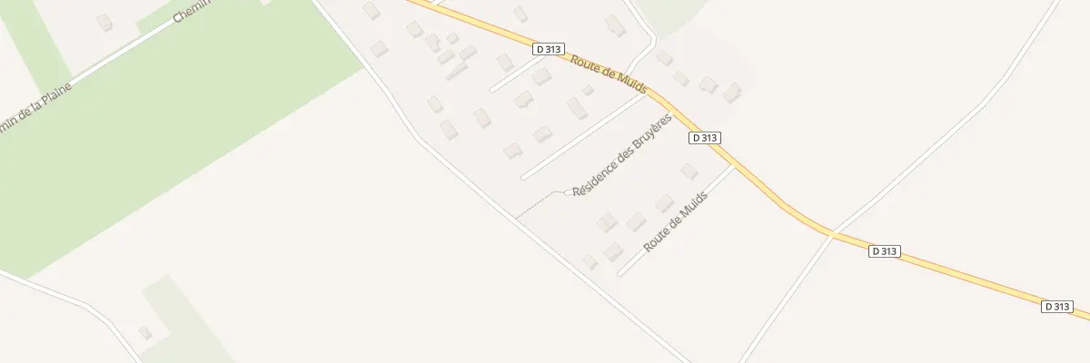 Plan du 4 Res Les Bruyères à Andé