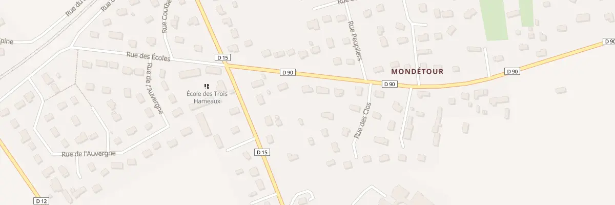 Plan du 134 Mondétour à Morgny-la-Pommeraye