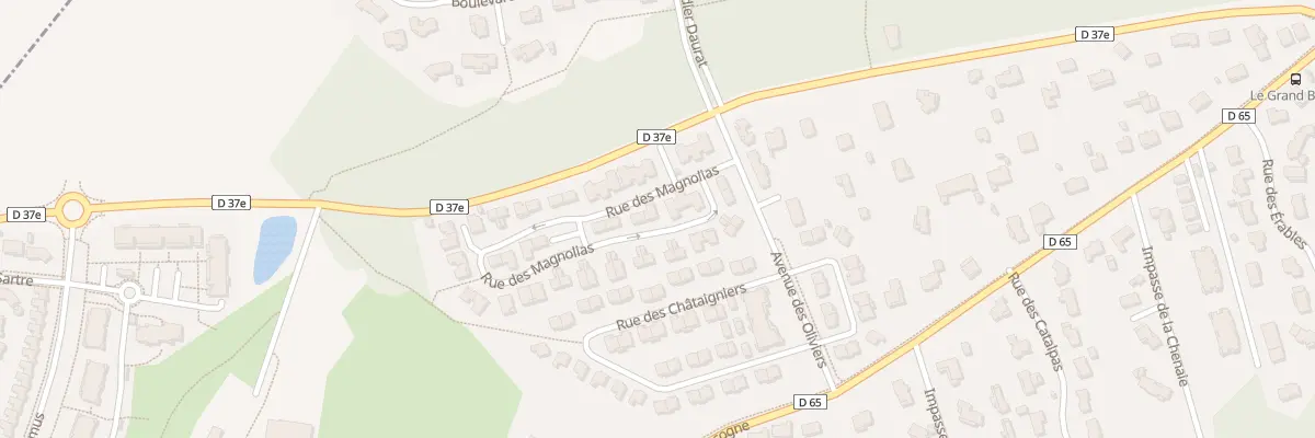 Plan du 23 Rue des Magnolias à La Salvetat-Saint-Gilles
