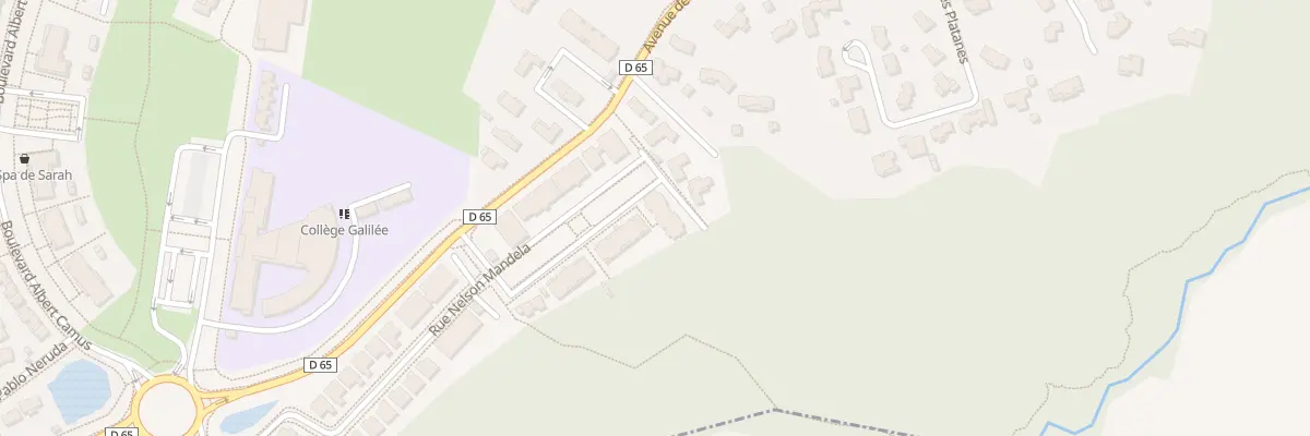 Plan du 27 Rue Nelson Mandela à La Salvetat-Saint-Gilles
