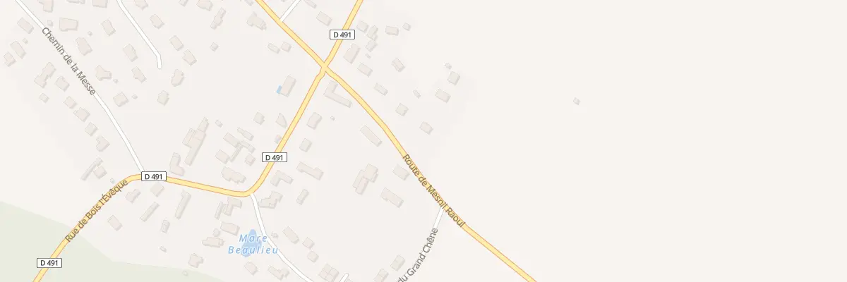 Plan du 117 Rue de Mesnil-raoul à Montmain