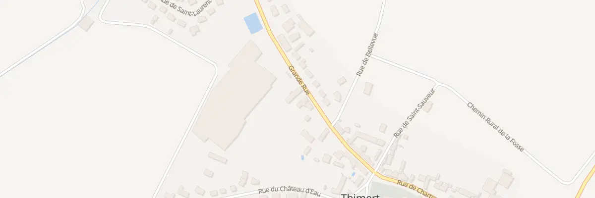 Plan du 11 La Grande Rue à Thimert-Gâtelles