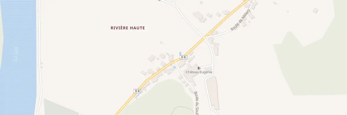 Plan du 1363 Rte de Rivière Haute à Albas