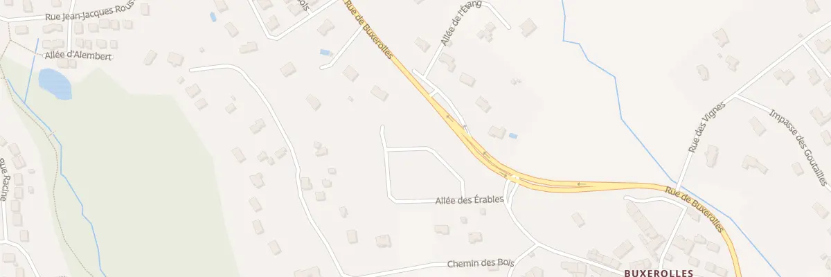 Plan du 16 All des Glycines à Couzeix