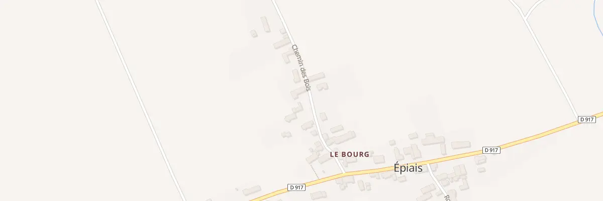 Plan du 11 Che des Bois à Épiais