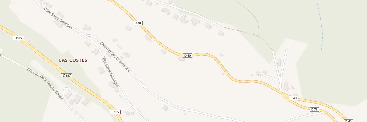 Plan du 382 Rte de l’Honor de Cos à Lafrançaise