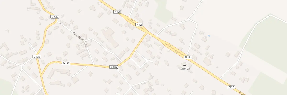 Plan du 1 Rue Ernest Renan à Saint-Rémy-sur-Avre