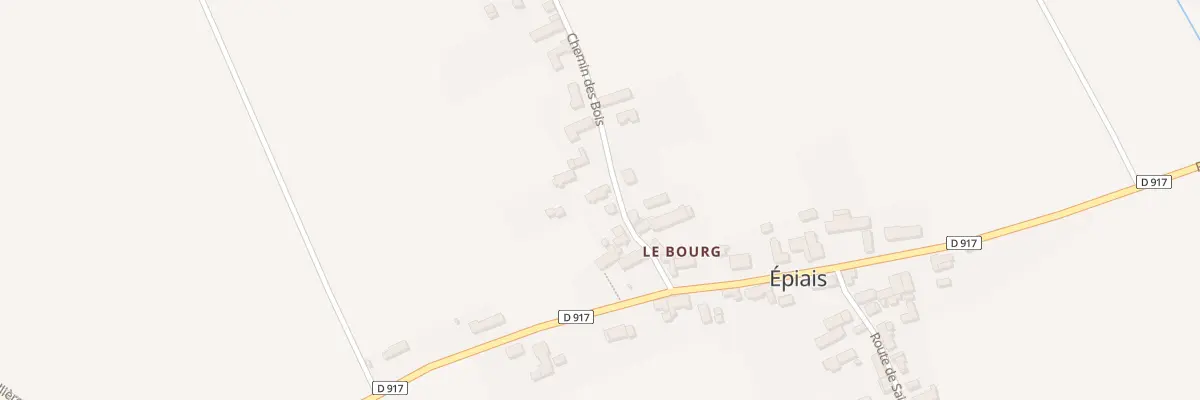 Plan du 5 Che des Bois à Épiais