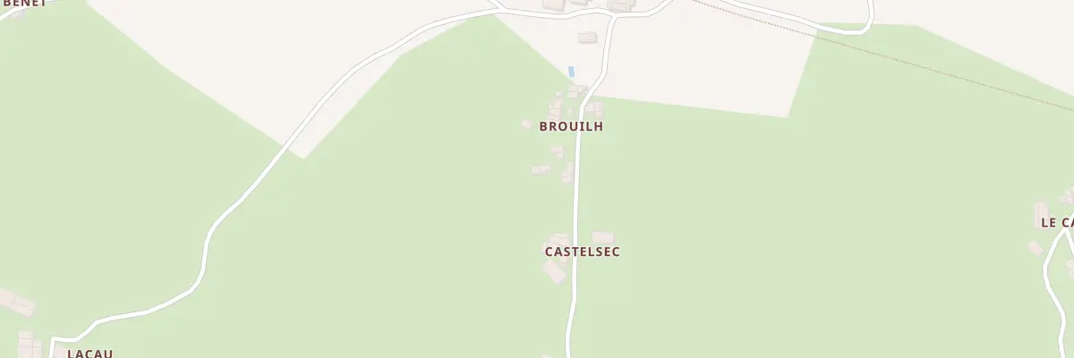 Plan du 246 Brouilh à Rimont