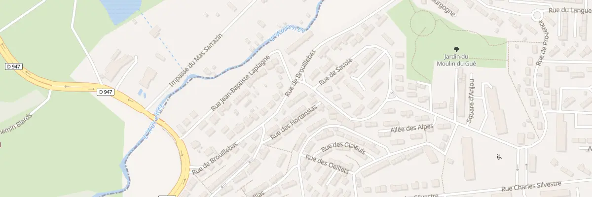 Plan du 53 Rue de Brouillebas à Limoges