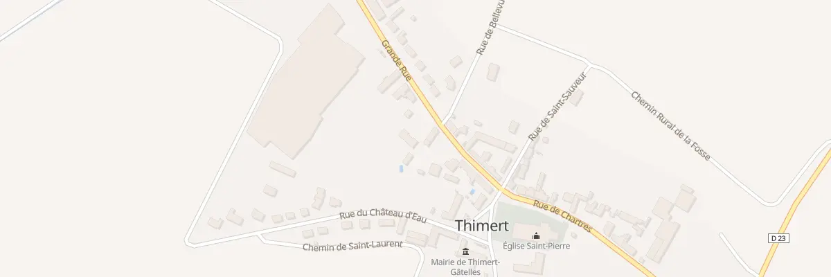 Plan du 7 Grande Rue à Thimert-Gâtelles