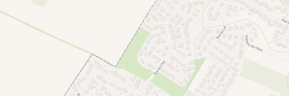 Plan du 10 Rue de la Corrèze à La Salvetat-Saint-Gilles