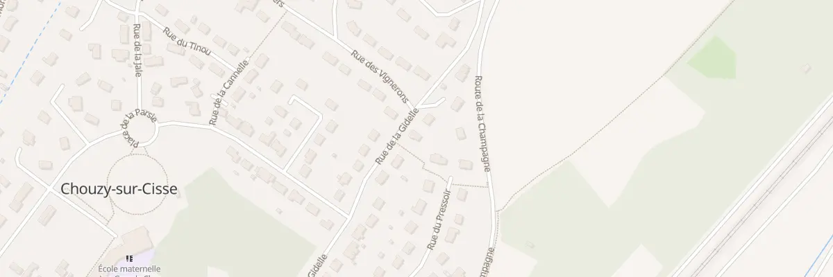 Plan du 18 Rue de la Gidelle à Valloire-sur-Cisse