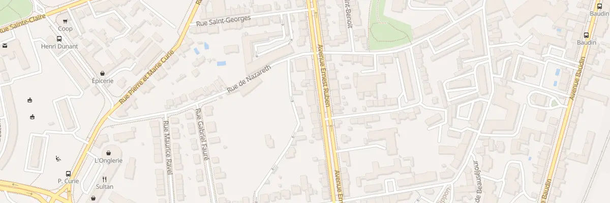 Plan du 81 Av Ernest Ruben à Limoges