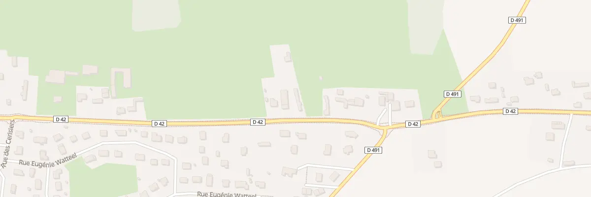 Plan du 1875 Rte de Lyons à Montmain