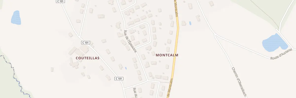 Plan du 2 Rue du Coffin à Chaptelat
