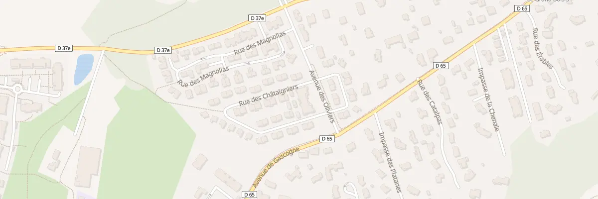 Plan du 28 Rue des Châtaigniers à La Salvetat-Saint-Gilles