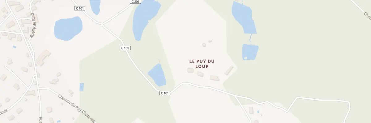 Plan du 5001 Rte du Puy du Loup à Bonnac-la-Côte
