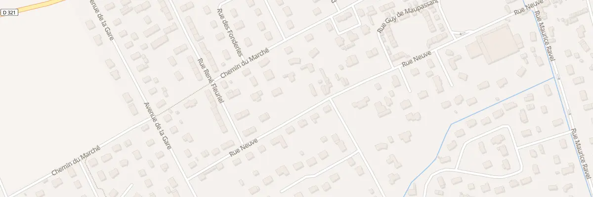 Plan du 38 Rue Neuve à Romilly-sur-Andelle