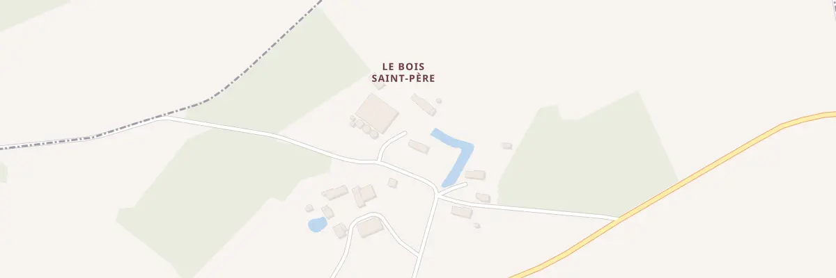 Plan du 4 Le Bois Saint Pere à Gohory