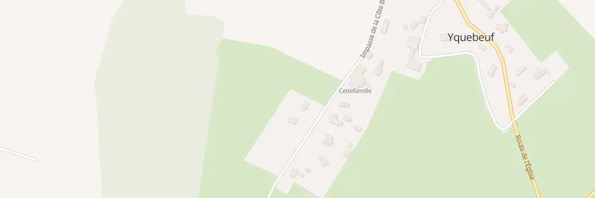 Plan du 318 Imp de la Côte Blanche à Yquebeuf