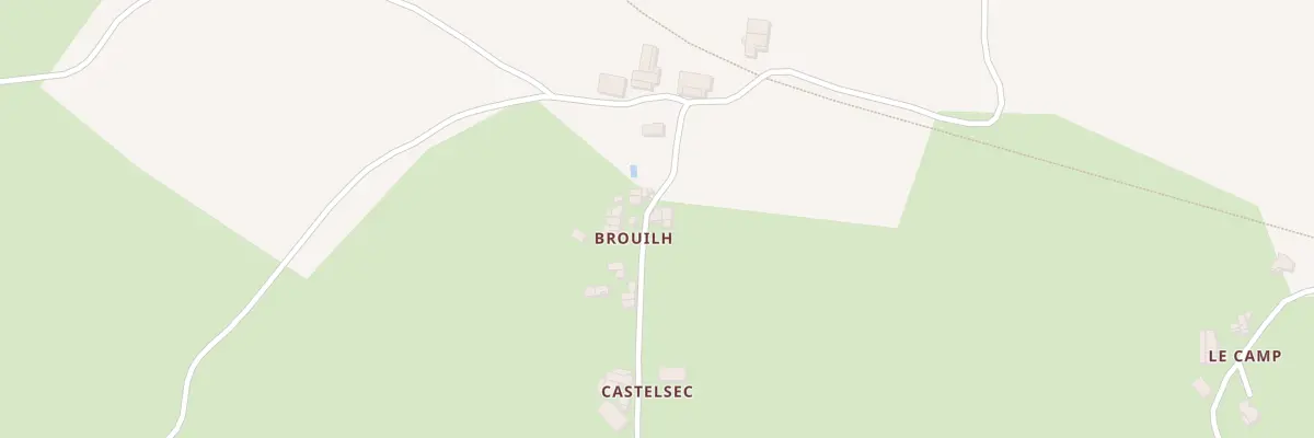 Plan du 237 Brouilh à Rimont