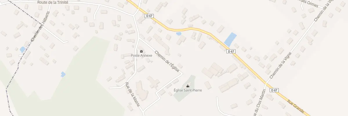 Plan du 3 Che de l’Eglise au Val-David