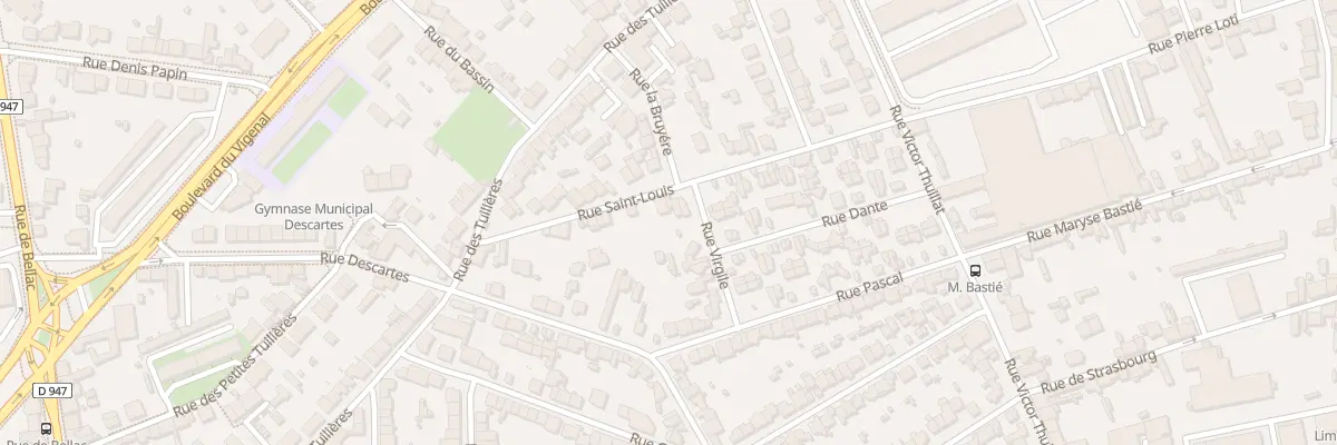 Plan du 39 Rue Saint Louis à Limoges