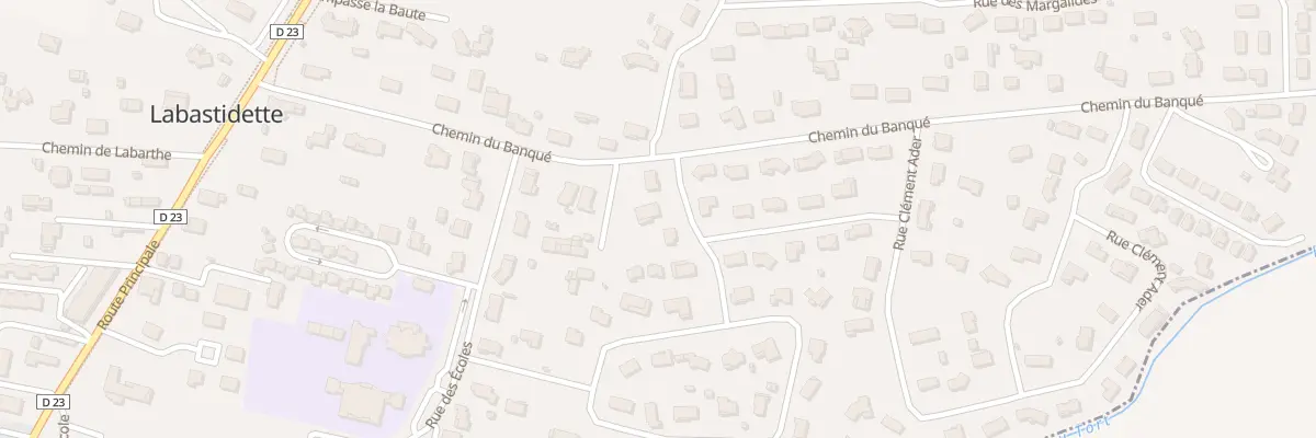 Plan du 4 Rue Georges Guynemer à Labastidette