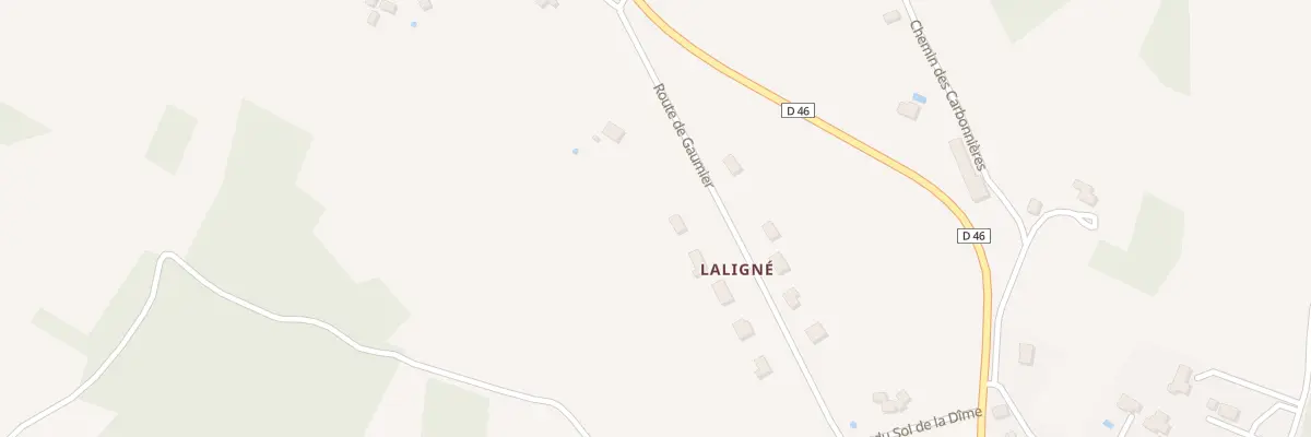 Plan du 198 Rte de Gaumier à Saint-Martial-de-Nabirat