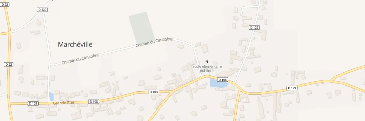 Plan du 1B Grande Rue à Marchéville