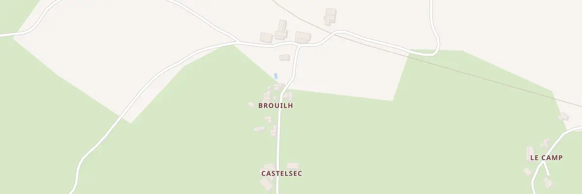 Plan du 3 Brouilh à Rimont