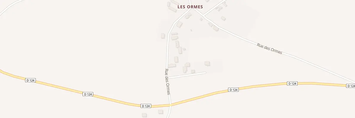Plan du 23 Rue des Ormes à Saint-Avit-les-Guespières