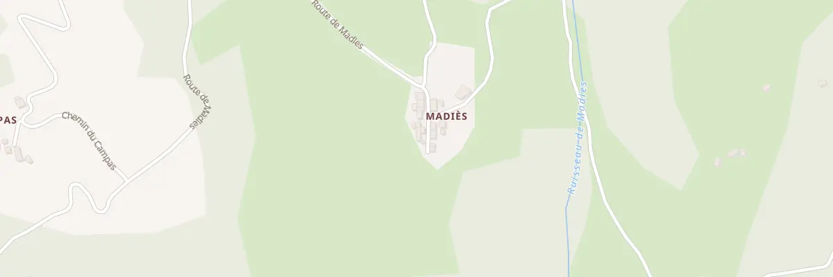 Plan du 5525 Madies à Rivèrenert