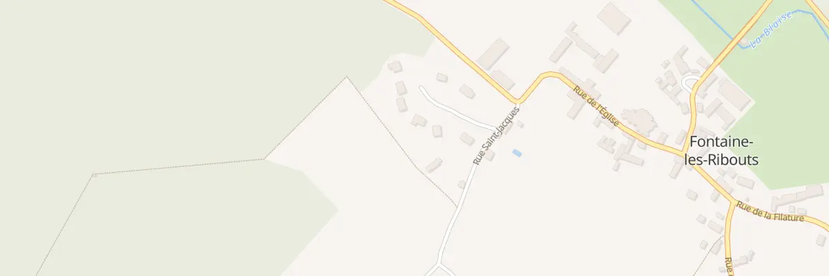 Plan du 7 Rue des Chaumières à Fontaine-les-Ribouts