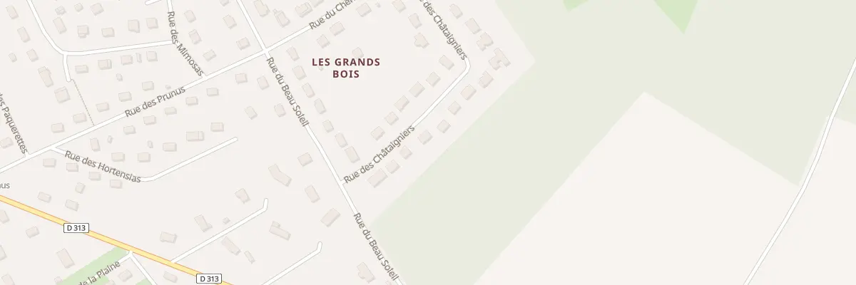 Plan du 8 Rue des Chataigniers à Andé