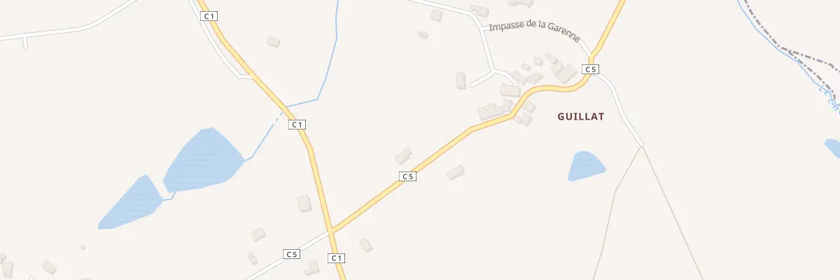 Plan du 26 Guillat à Saint-Maurice-les-Brousses