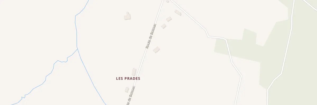 Plan du 87 Rte de Boissac à Solignac