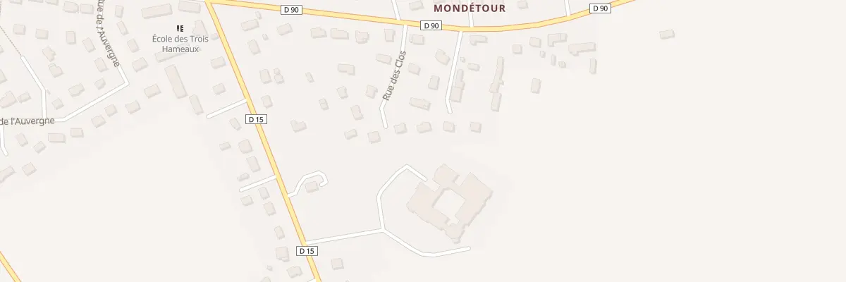 Plan du 95 Rue des Clos à Morgny-la-Pommeraye