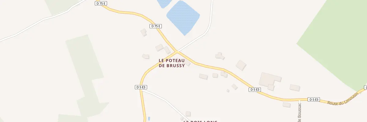 Plan du 106 Poteau de Brussy à Saint-Mesmin