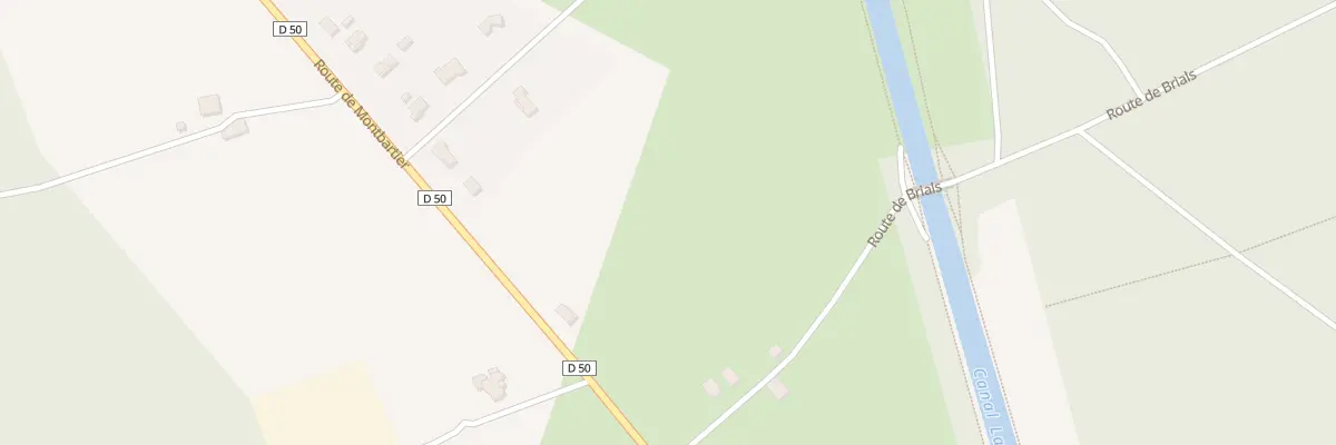 Plan du 2859 Rte de Montbartier à Montech