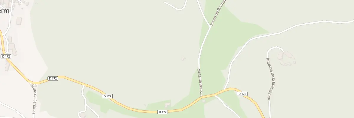 Plan du 111 Rte de Bouzan à Lherm