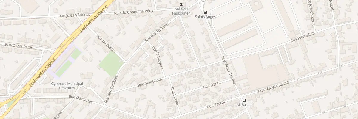Plan du 16 Rue Saint Louis à Limoges