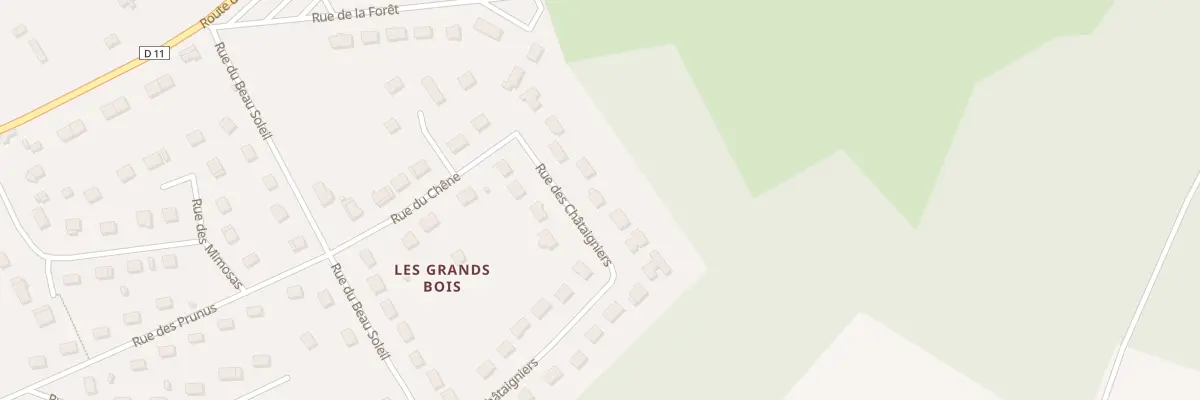 Plan du 24 Rue des Chataigniers à Andé