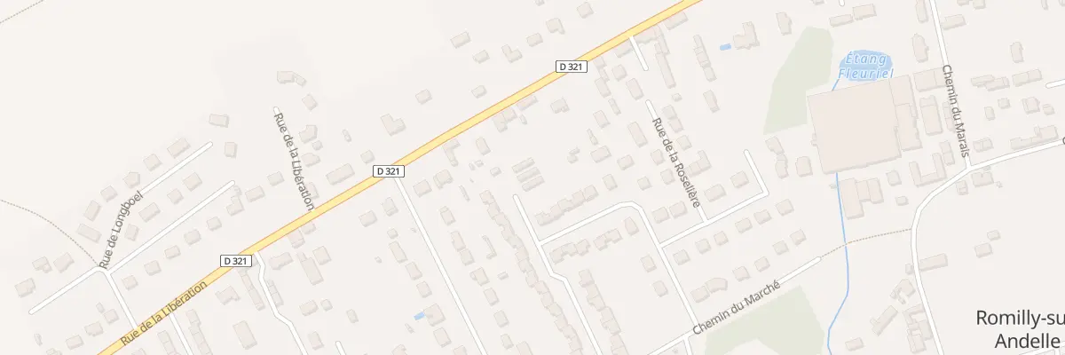 Plan du 34 Rue de la Reine des Pres à Romilly-sur-Andelle