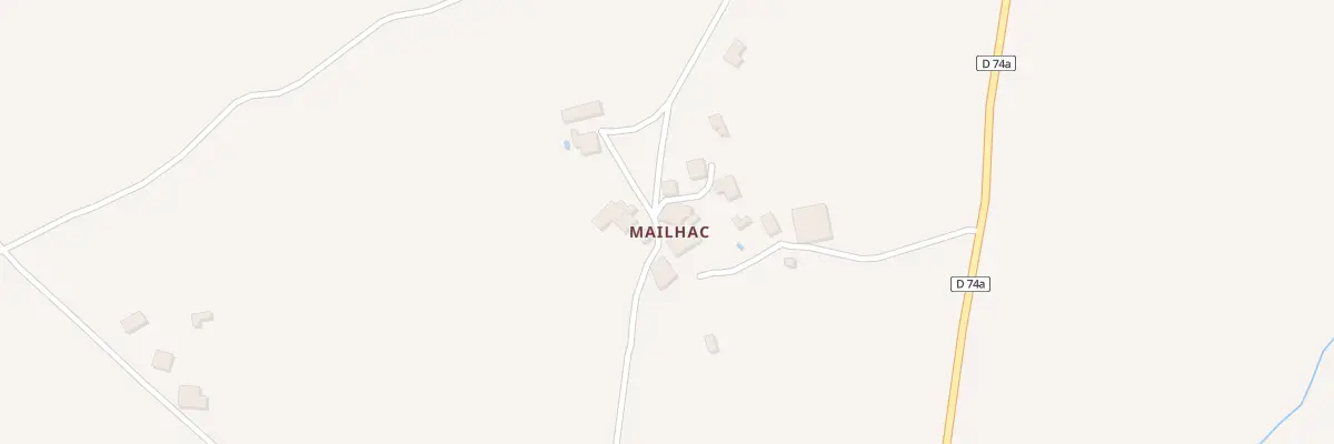 Plan du 11 Mailhac à Montbrun-Bocage