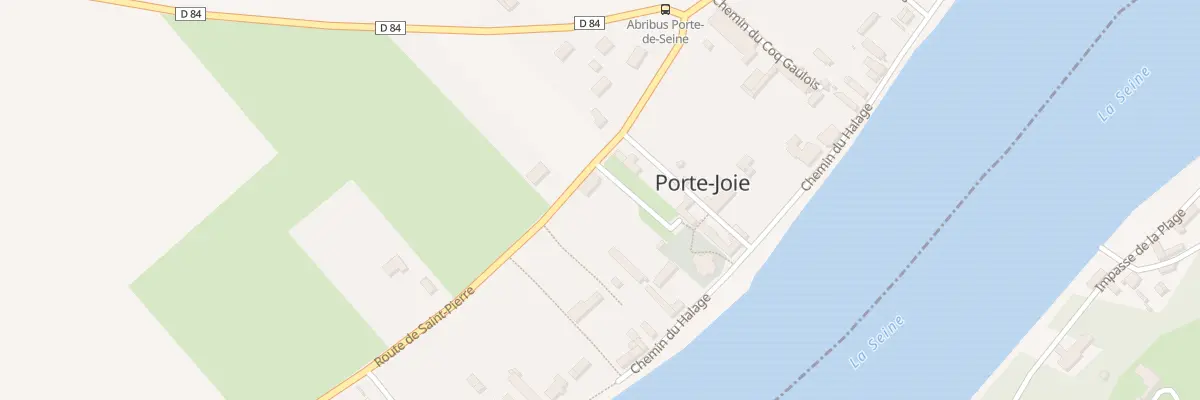 Plan du 14 Rte de Saint-pierre à Porte-de-Seine