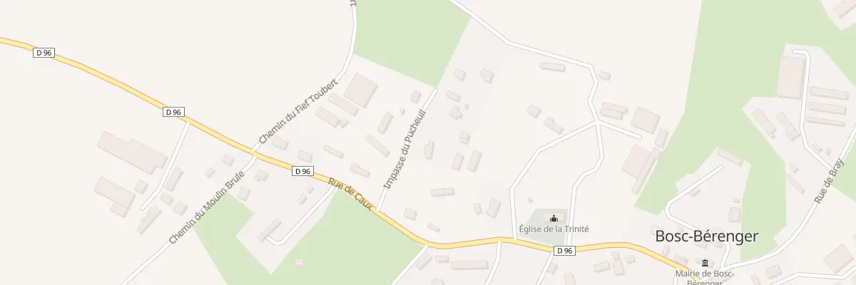 Plan du 5006 Le Village à Bosc-Bérenger